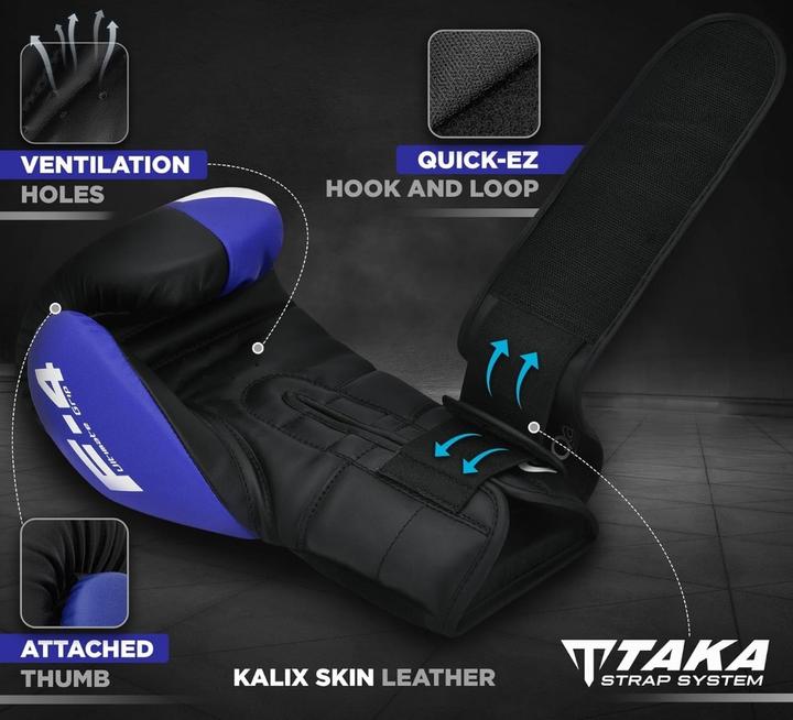 Actual product image Rdx Boxing Gloves REX F4 (16 OZ)