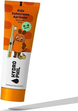 Actual product image Hydrophil Toothpaste for children apricot with fluoride (75 ml)