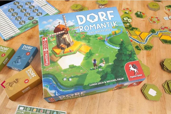 Actual product image Pegasus Village Romance Board Game, d/f/i (German, French, Italian)