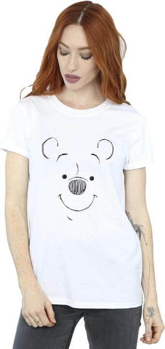 Immagine prodotto Disney Winnie The Pooh Winnie The Pooh Face Maglietta Ampia Donna (M)