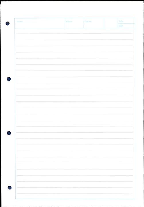 Actual product image Oxford Worksheet pad, A4, ruling 21 (A4, Lined, Hardcover)