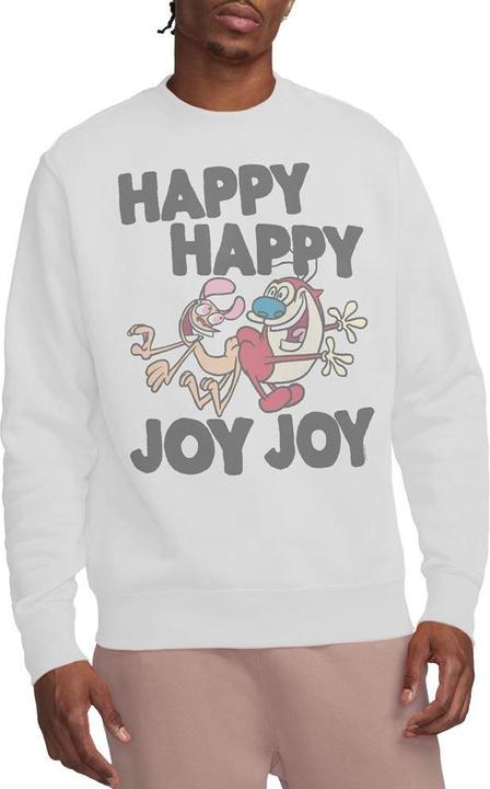 Immagine prodotto Ren & Stimpy Happy Happy Joy Joy Felpa Adulto Unisex (XL)