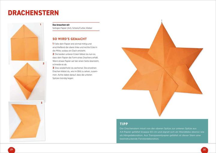 Actual product image Weihnachtsbasteln mit Papier (German, Reinhardt, Gina, 2023)