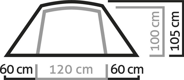 Produktbild Salewa Denali II (Kuppelzelt, 2.40 kg, 2 Personen)