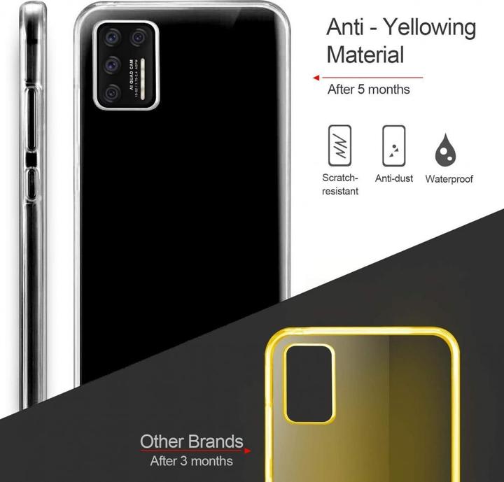 Actual product image Screenguard 360° Screen & Body Protector Samsung Galaxy A71 Cover with Foil (Samsung Galaxy A71)