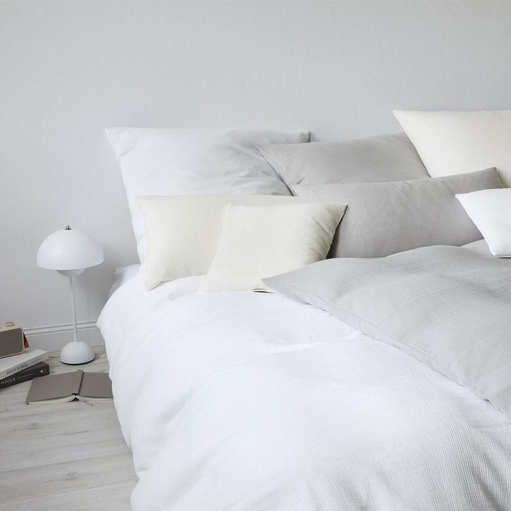Immagine prodotto Elegante Biancheria da letto in mussola liscia (Set di biancheria da letto, 135 x 200 cm)