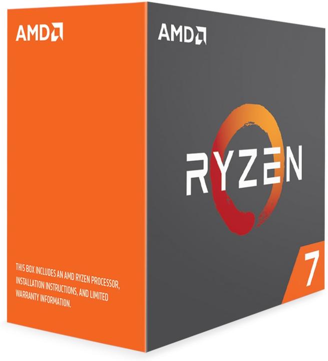 Produktbild AMD Ryzen 7 1700 (AM4, 3 GHz, 8 -Core)