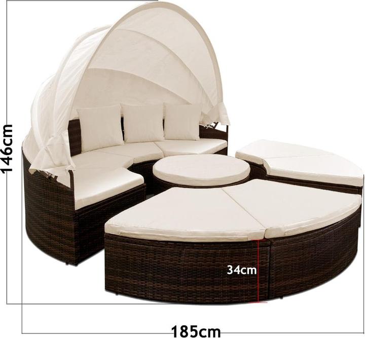Immagine prodotto Casaria Isola del sole in polyrattan