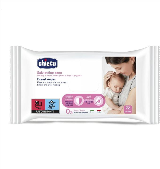 Produktbild Chicco Reinigungstücher für die Brust 0m+
