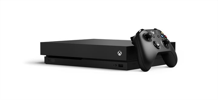 Actual product image Microsoft Xbox One X