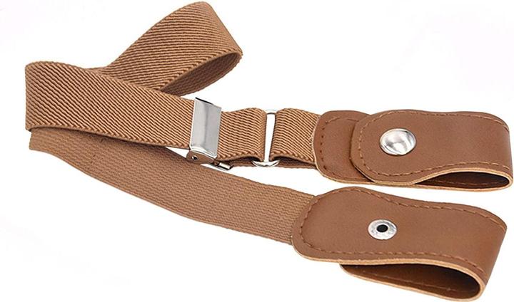 Actual product image JTI Elasticated belt without belt buckle - Beige