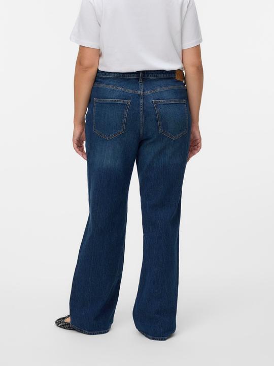 Image du produit Vero Moda VMTESSA Hohe Taille Weiter Beinschnitt Jeans Weit geschnitten (46)
