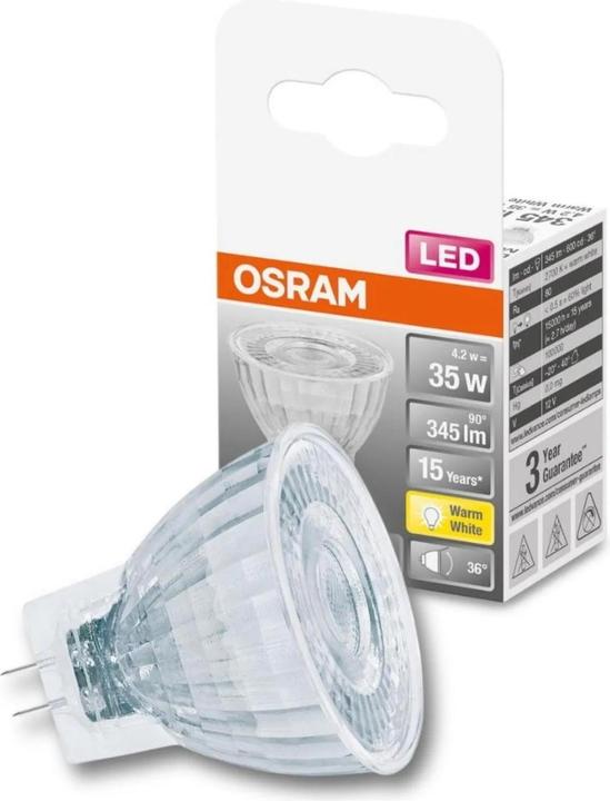 Produktbild Osram Led Star Mr11 (GU4, 35 W, 345 lm, 1 x, F)
