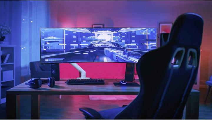 Produktbild Ergotron HX HD Monitor Arm mit patentierter CF-Technologie (Tisch, 49")