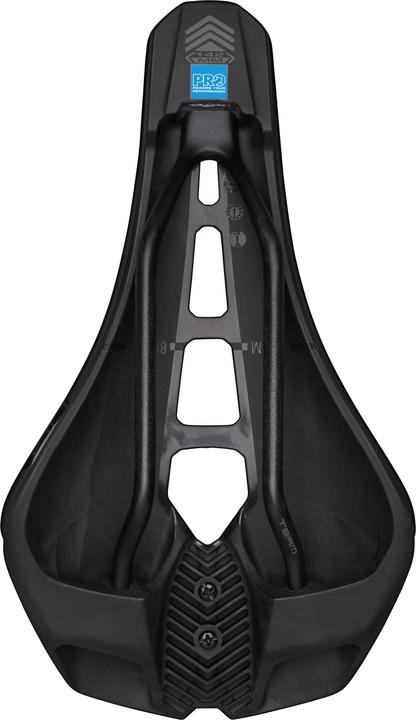 Actual product image PRO Saddle Stealth Curved Team with opening 152mm black
