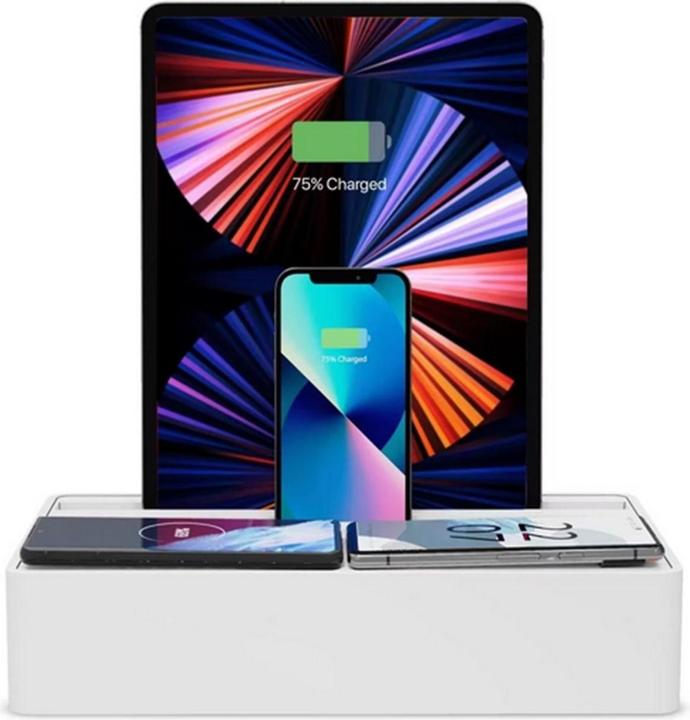 Immagine prodotto Alldock Stazione di ricarica Wireless Family Bianco (20 W)