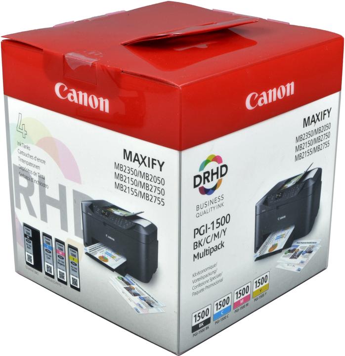 Image du produit Canon PGI-1500 (M, CF, C, Y)