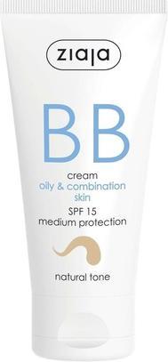 Produktbild Ziaja BB cream for oily. combination skin tone natural SPF15 50 ml (L)