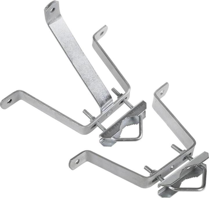 Actual product image Maclean MCTV-933 - wall spacer for mast up to Ø 71mm antenna mast bracket