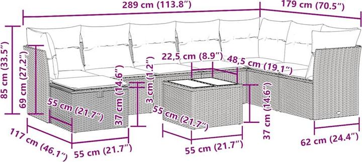 Actual product image VidaXL Jabin