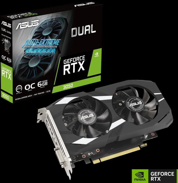 Productafbeelding ASUS Dual GeForce RTX 3050 6G (6.14 GB)