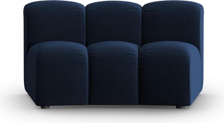 Actual product image Micadoni Velvet Modul Armless, "Lupine", 1 Seat, 154x95x70Made in Europe (2 person sofa, 3-seater, 4-seater)