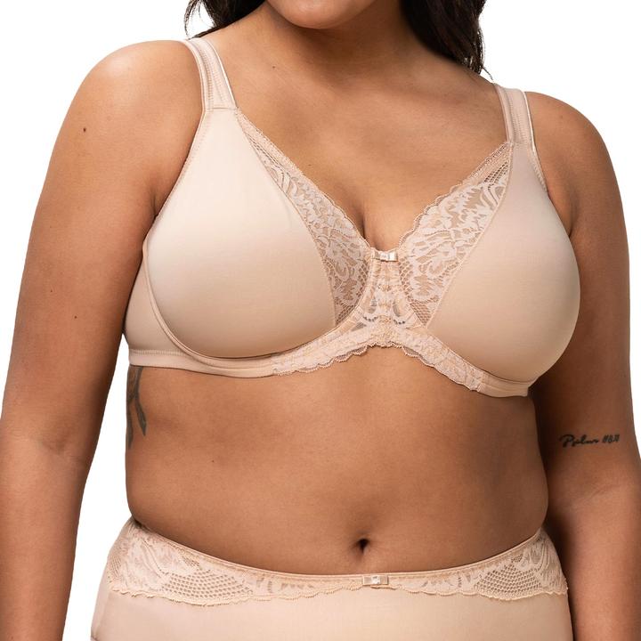 Image du produit Triumph Modern Lace + Cotton W Soutien-gorge à armatures (95 E, Une unité par pack)