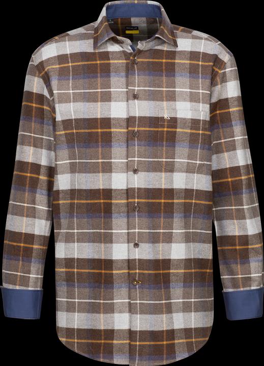 Actual product image Kauf Verona Kent long sleeve modern fit with contrast in flannel quality (M)