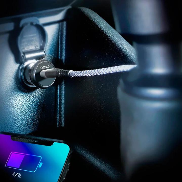 Produktbild Everactive Ładowarka samochodowa CC-10 USB Quick Charger 3.0 18W