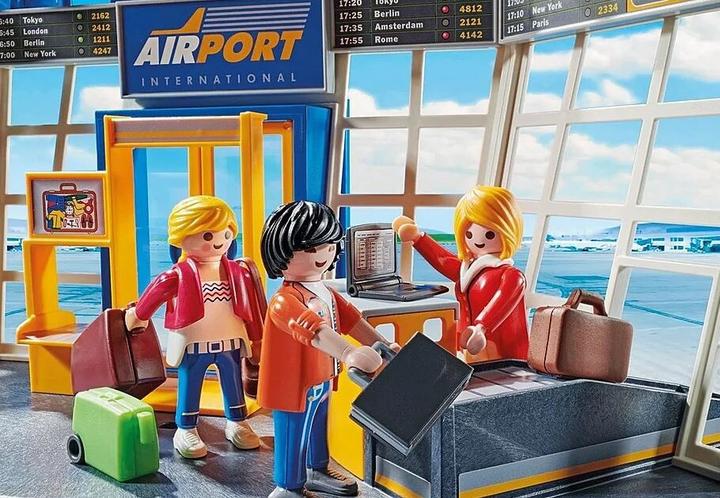 Image du produit Playmobil Flughafen mit Flugzeug und Tower (71153, Playmobil City Action)