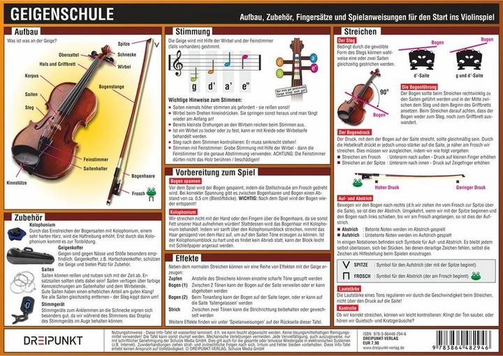 Nährwerte und Zutaten Schulze:Geigenschule (Deutsch)