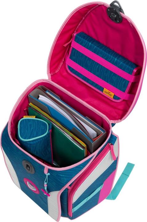 Produktbild Derdiedas ErgoFlex Max Schulrucksack Set Karibik (22 l)