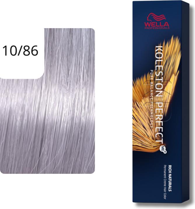Actual product image Wella Koleston Perfect Me+ (10/86 light-blond pearl-violet)