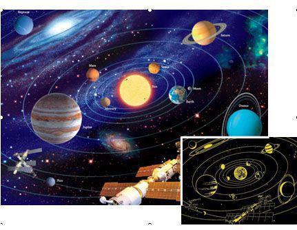 Produktbild Ravensburger - 500 Teile Star Line fluoreszierend - Das Sonnensystem (500 Teile)
