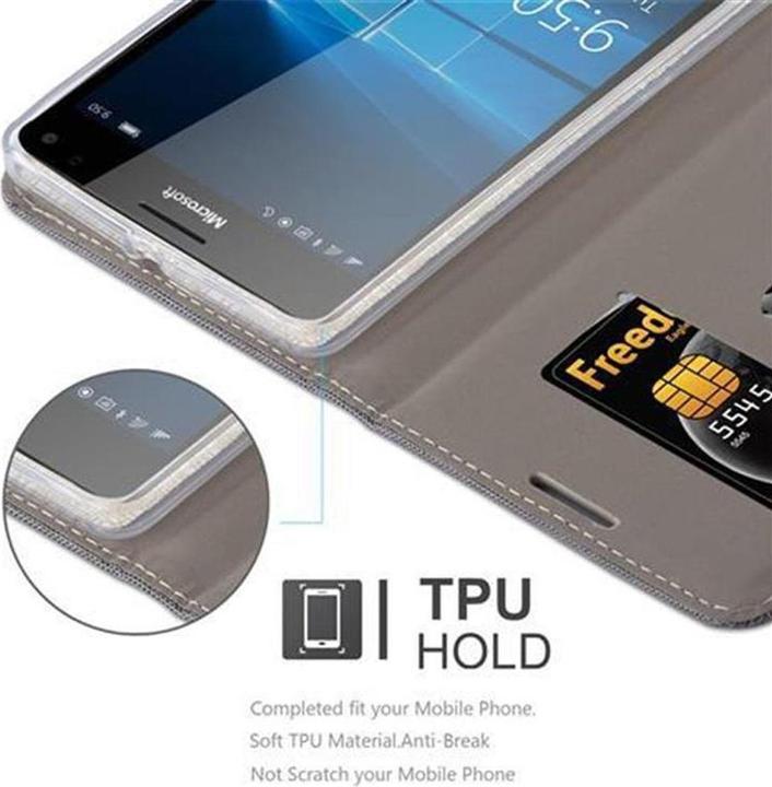 Productafbeelding Cadorabo Boek Jeans Optiek Cover (Microsoft Lumia 950 XL)