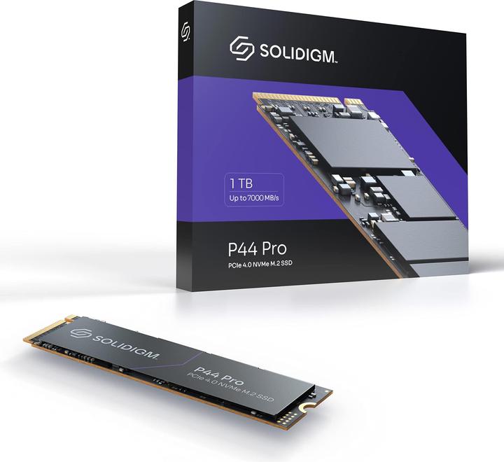 Actual product image Intel SOLIDIGM SSD P44 PRO 1TB M.2 (1000 GB, M.2 2280)