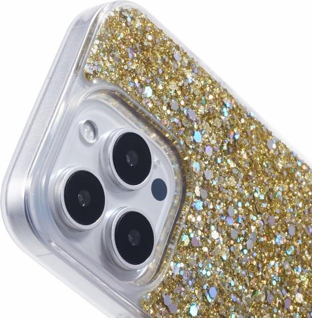 Produktbild MU Style Glitzer TPU Softcase Series Hülle (Apple iPhone 16 Pro)