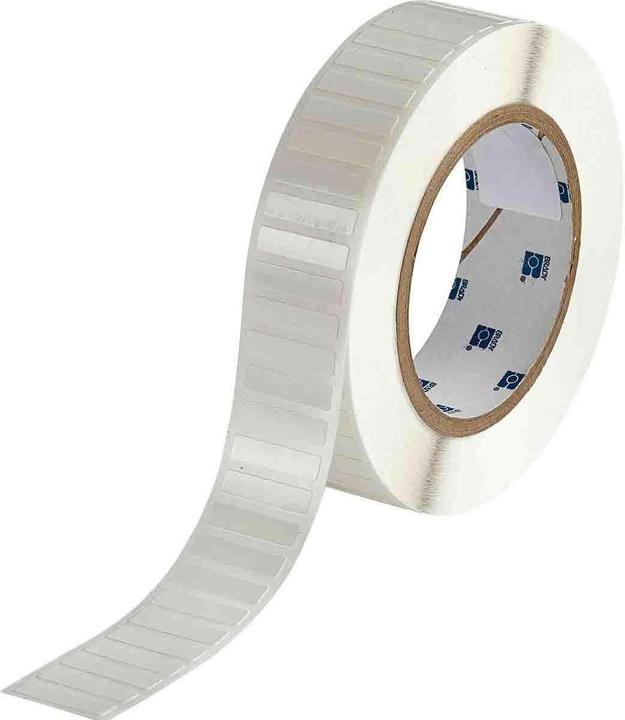 Produktbild Brady THT-199-498-3, Vinylgewebe, Weiss, 26.67 x 6.35 mm, wiederablösbar (3000 E.)
