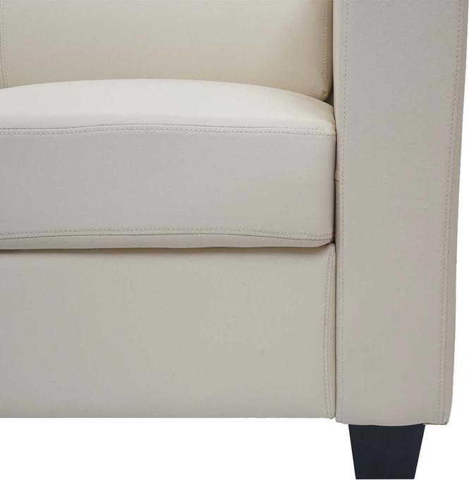 Produktbild Swisshandel24 Sessel Loungesessel Lille Leder, creme