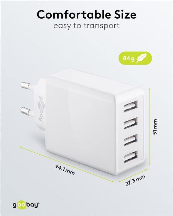 Actual product image Goobay Power supply (30 W)