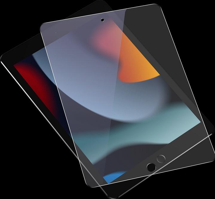 Actual product image Baseus Crystal Series 0.3mm Anti Blue-ray Tempered Glass Screen Protector for Pad Pro/Air3 10.5-inch/Pad 7/ (2 Piece, iPad Pro 10.5)