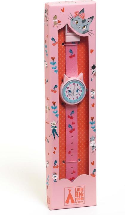 Actual product image Djeco Cat (Analogue wristwatch, 30 mm)