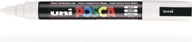 Produktbild Posca Marker PC-5M Rundspitze (Weiss, 2.50 mm, 1 x)