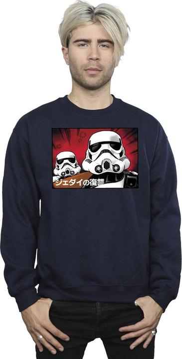 Immagine prodotto Star Wars Stormtrooper Japanese Felpa Uomo (XXL)