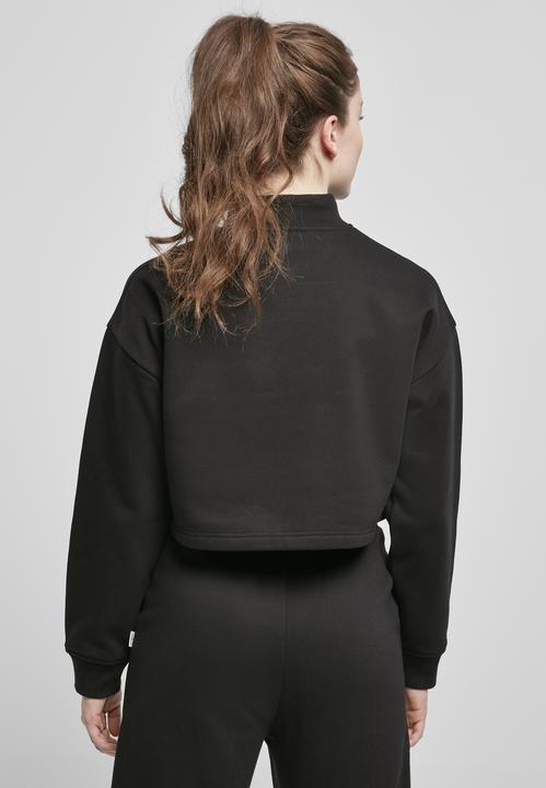 Actual product image Urban Classics Ladies Cropped Oversized Sweat High Neck Crew - 14225 (S)