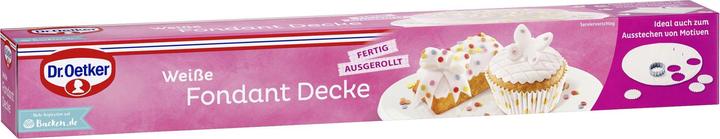 Dr. Oetker Couverture Fondant Blanc (450 g)