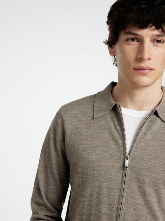 Actual product image Selected Homme Long sleeve cardigan with zip (M)