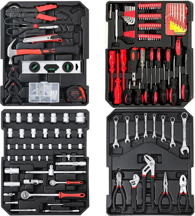 Actual product image Monzana Tool case (8 pieces)