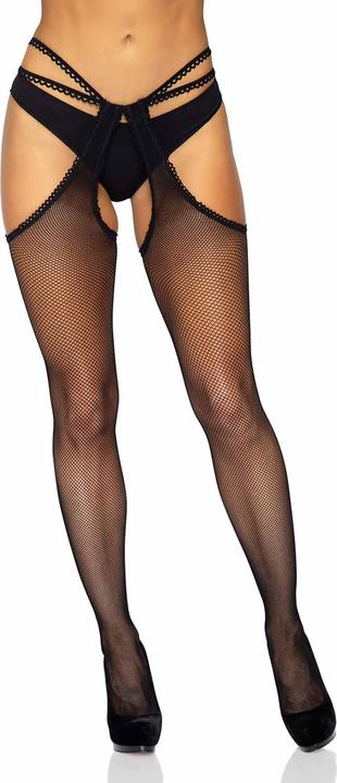Actual product image Leg Avenue Stockings with suspender belt (One size)