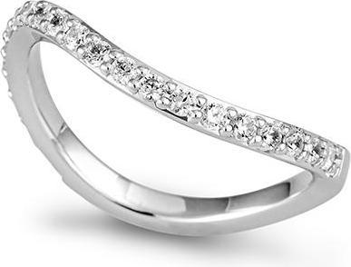 Actual product image Breuning RING - BRILL. 0,44 Ct. H/si (55, 750/18 K Gold)